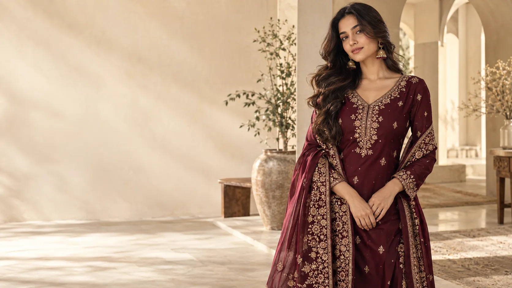 AAROHI boutique ecommerce storefront concept